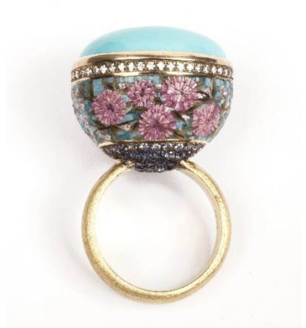 RING BOULE / TURCHESE