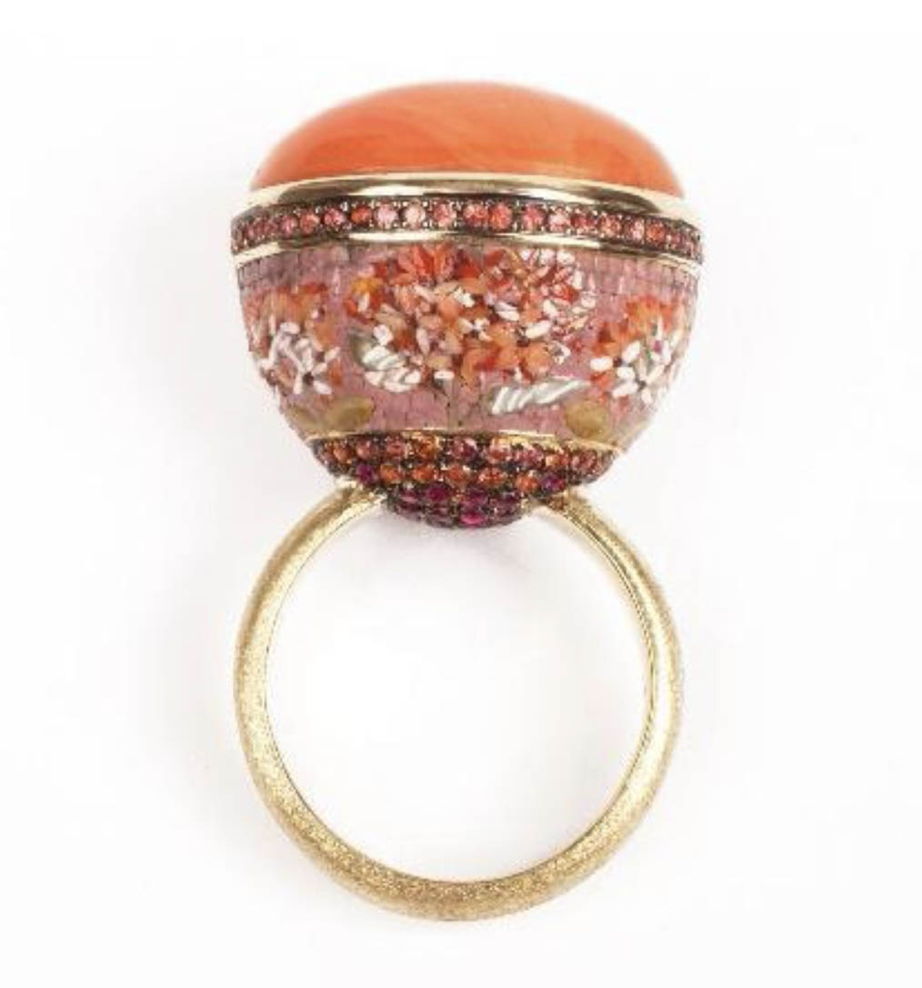 RING BOULE / CORALLO